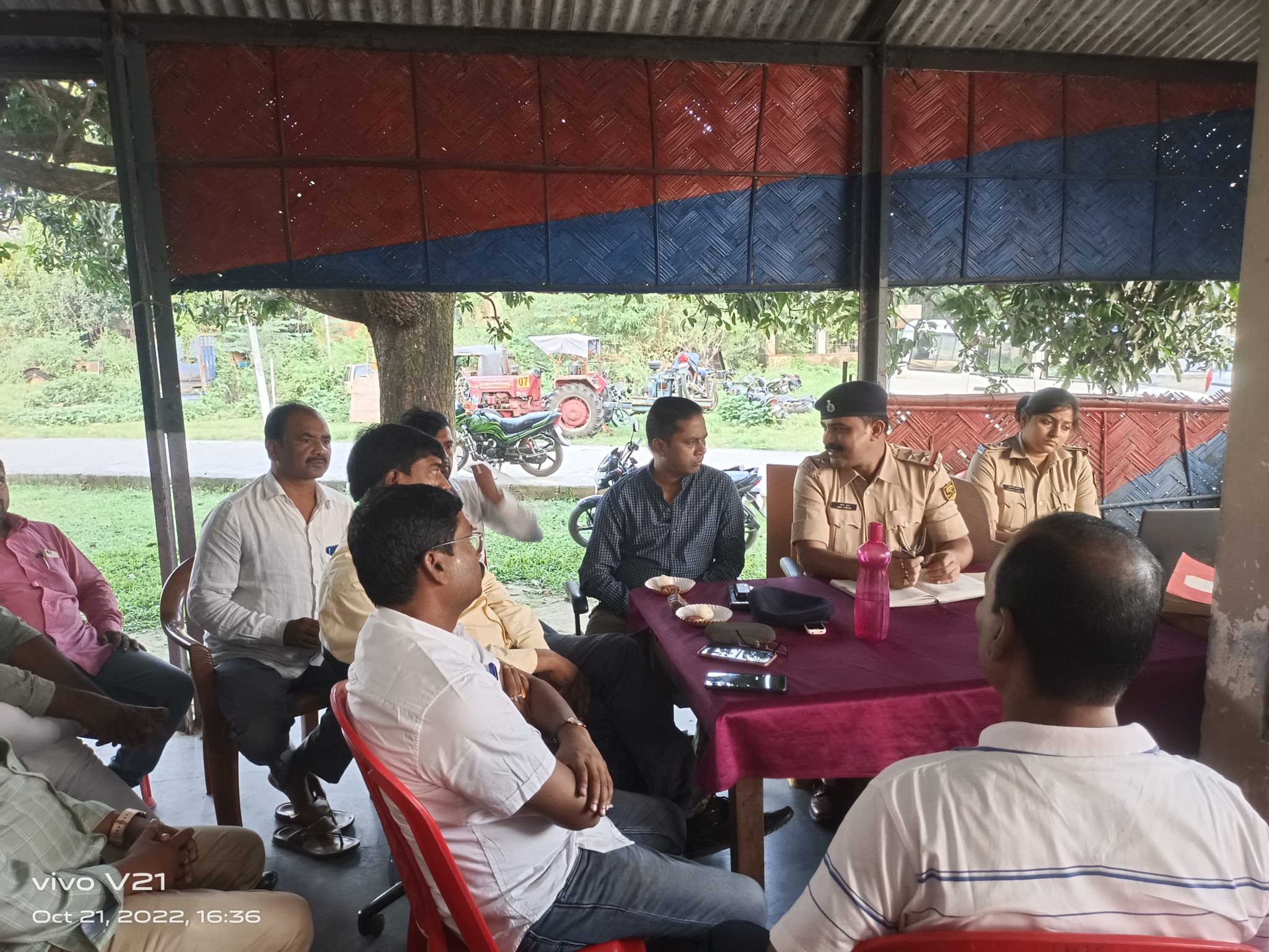 कसबा थाना में शांति समिति की बैठक में बोले अधिकारी छठ घाट पर होगी तैराकी की व्यवस्था